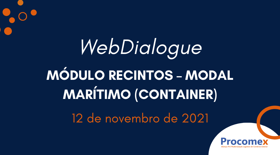 WebDialogue Módulo Recintos – Modal Marítimo (Container)